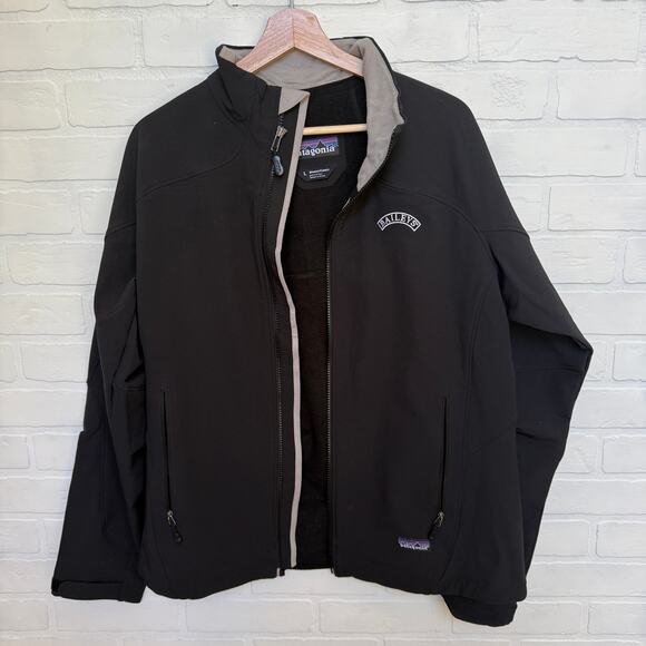 Vintage Patagonia Women's Full Zip Up Soft Shell Jacket Bailey's Promo -sz L - Picture 2 of 10